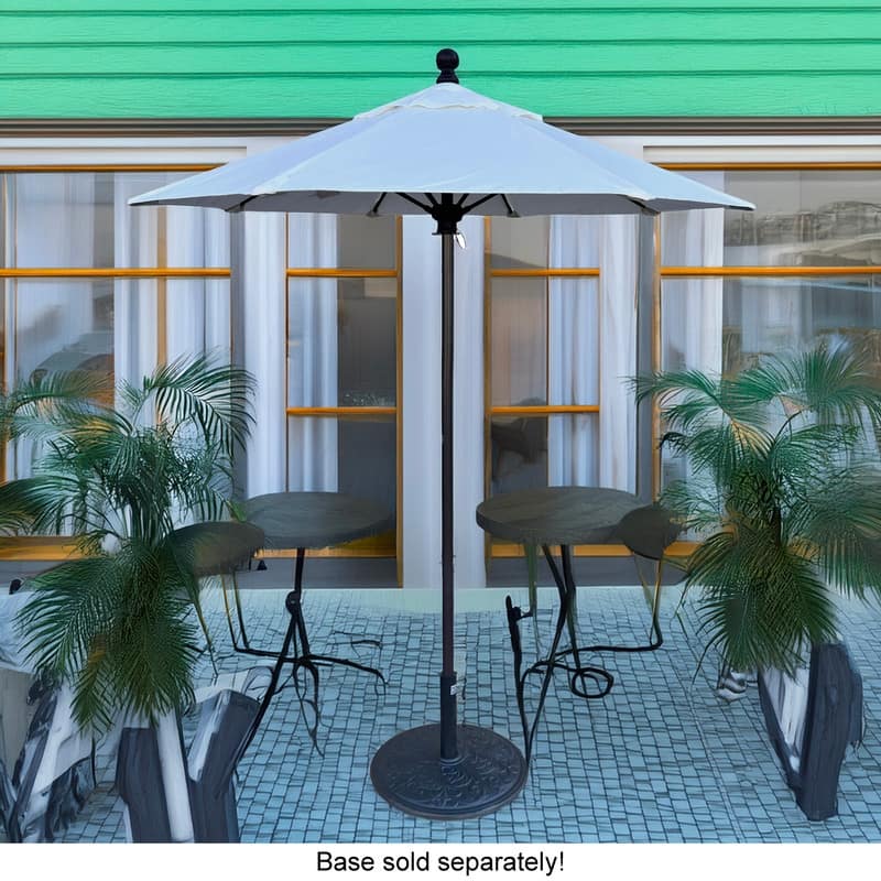 Tropishade 6' Bistro/Balcony/Cafe/Deck Commercial Patio Umbrella. Good for compact space. White cover