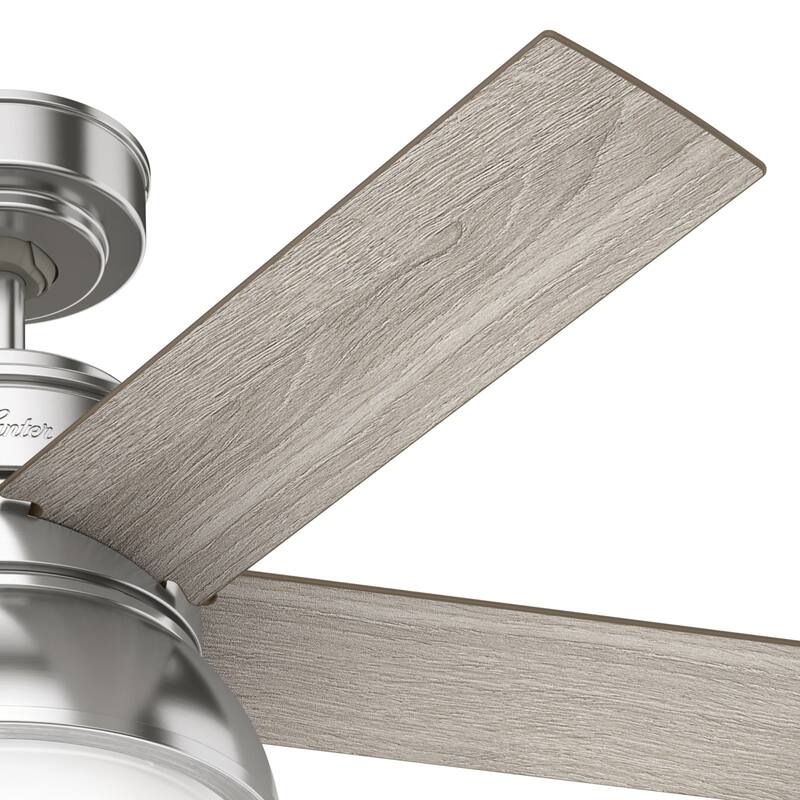 Hunter 44" Lilliput Indoor Ceiling Fan with LED Light, Pull Chain - Modern Industrial, Farmhouse - Exclusive SureSpeed!