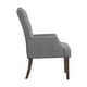 preview thumbnail 29 of 44, Benchwright Premium Tufted Dining Arm Chair by iNSPIRE Q Artisan
