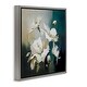 preview thumbnail 12 of 26, Stupell Painterly Daubed Flowers Framed Floater Canvas Wall Art Design By Svetlana Aleynikova