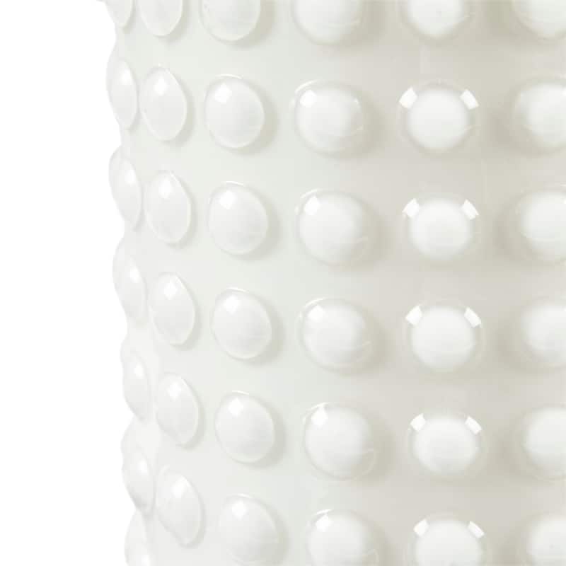 INK+IVY Grace Ivy White/Gold Textured Dot Table Lamp