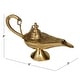 preview thumbnail 7 of 12, Gold Brass Eclectic Aladdin Lamp