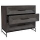 preview thumbnail 6 of 7, Uttermost Knox Dark Walnut Accent Chest - 32"H x 36"W x 18"D