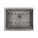 preview thumbnail 3 of 18, ZLINE Meribel Undermount Single Bowl Scratch Resistant Stainless Steel Kitchen Sink with Bottom Grid