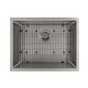 preview thumbnail 3 of 9, ZLINE Undermount Single Bowl Sink in Stainless Steel with Bottom Grid