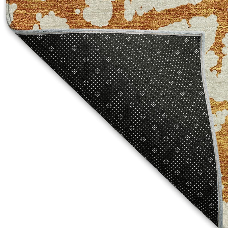 Premium Washable Super Soft Modern Crackle Mayfield Rug