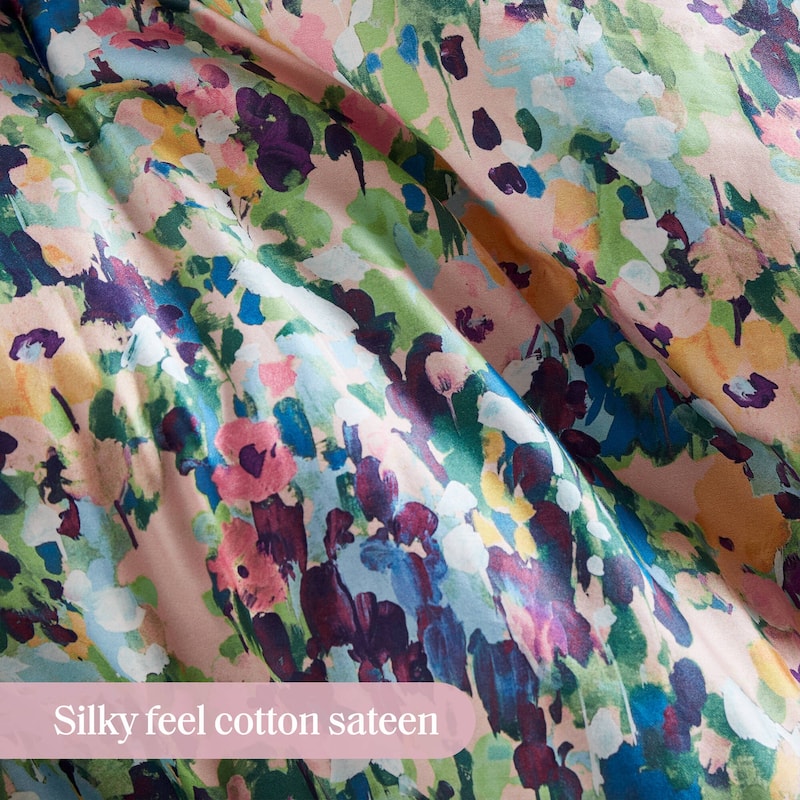 GDF Studio - Maribelle 8-Piece Floral Cotton Comforter Set