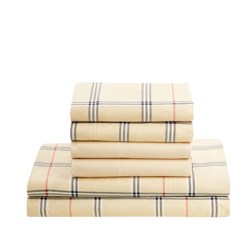 Clara Clark Printed Sheet Set - Ultra Soft Deep Pocket Bed Sheets