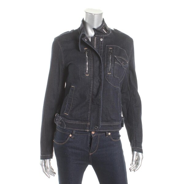 ralph lauren jean jacket womens
