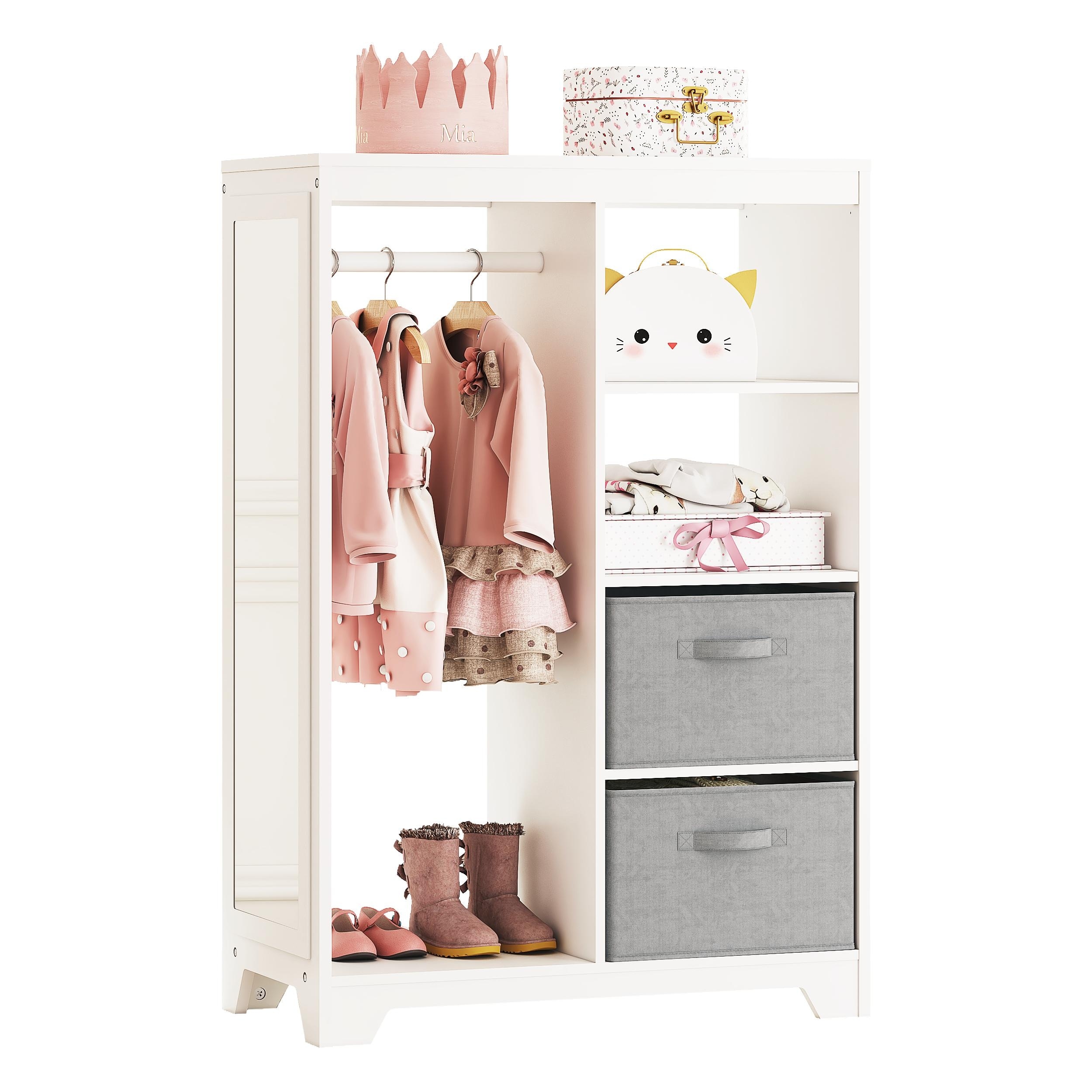 Pretend and play dress up armoire deals
