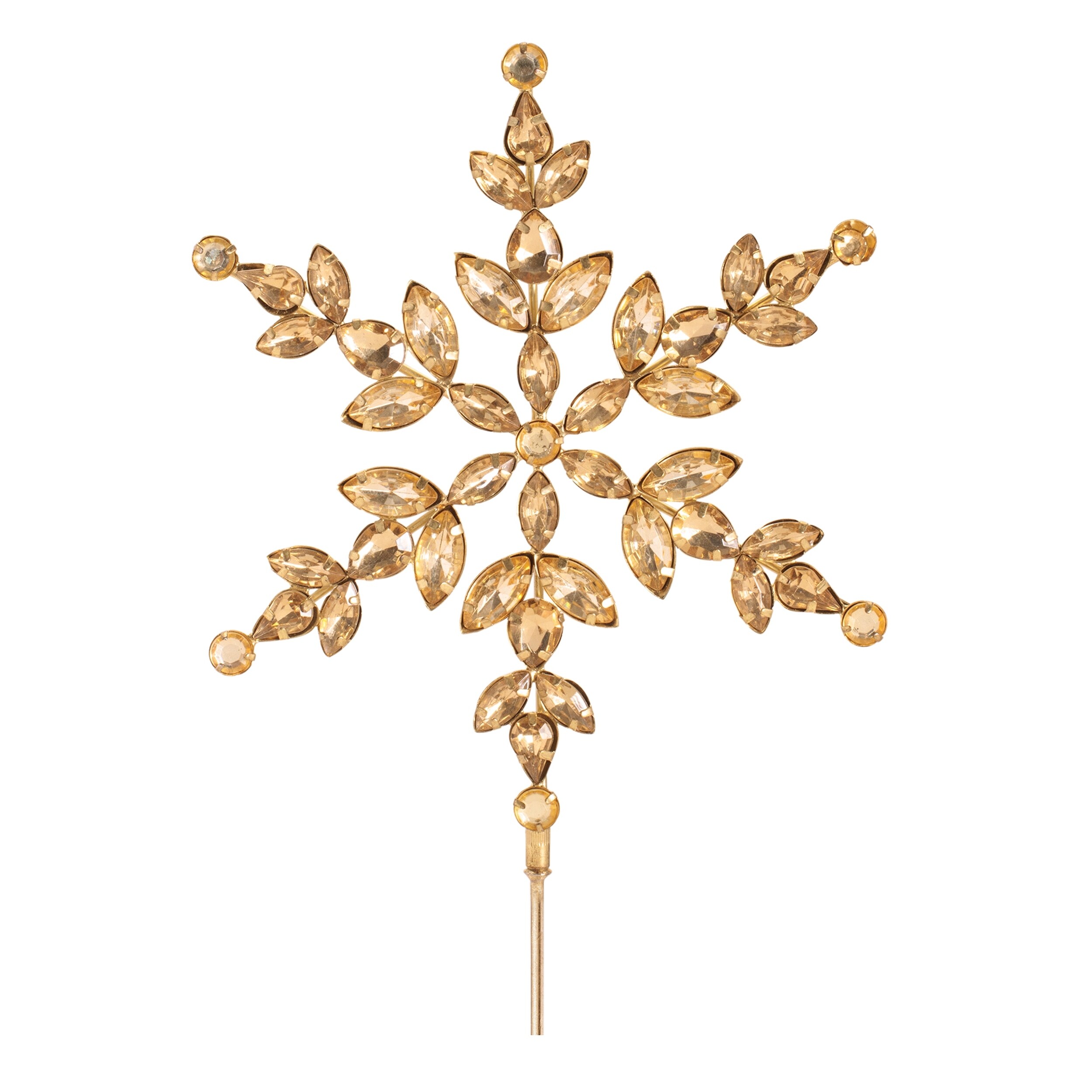 Jeweled Snowflake Stem (Set of 4)