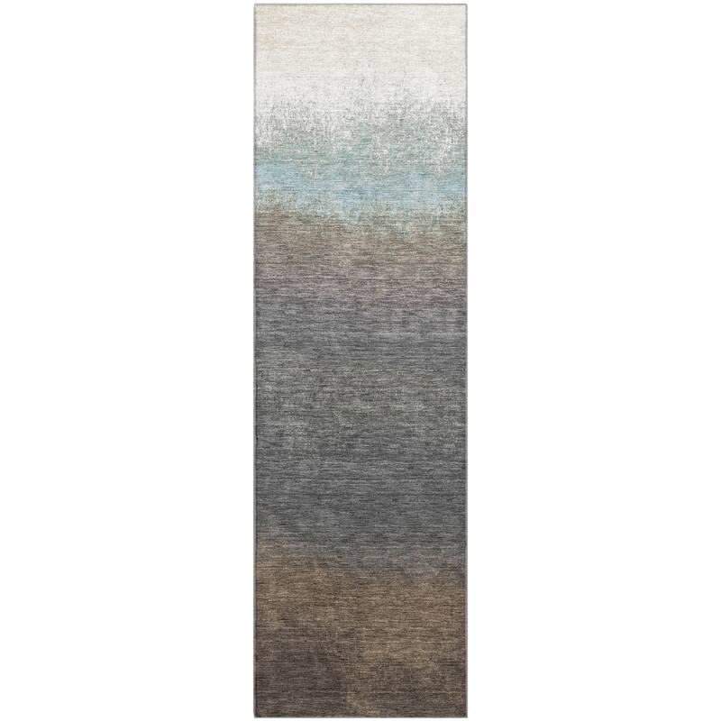 Premium Washable Super Soft Abstract Ombre Mayfield Rug