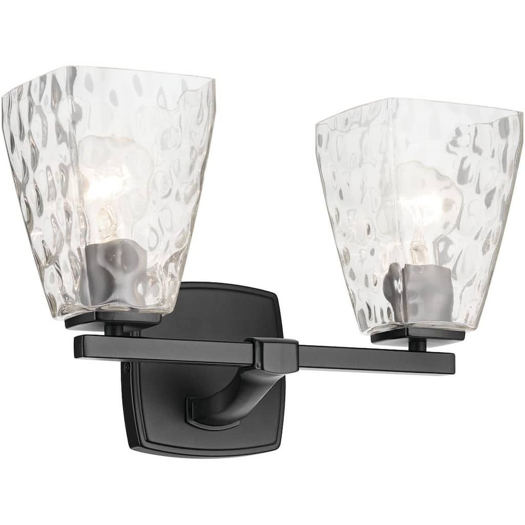Kichler 55215WTR Marant 2 Light 14" Wide Vanity Light with Clear Water