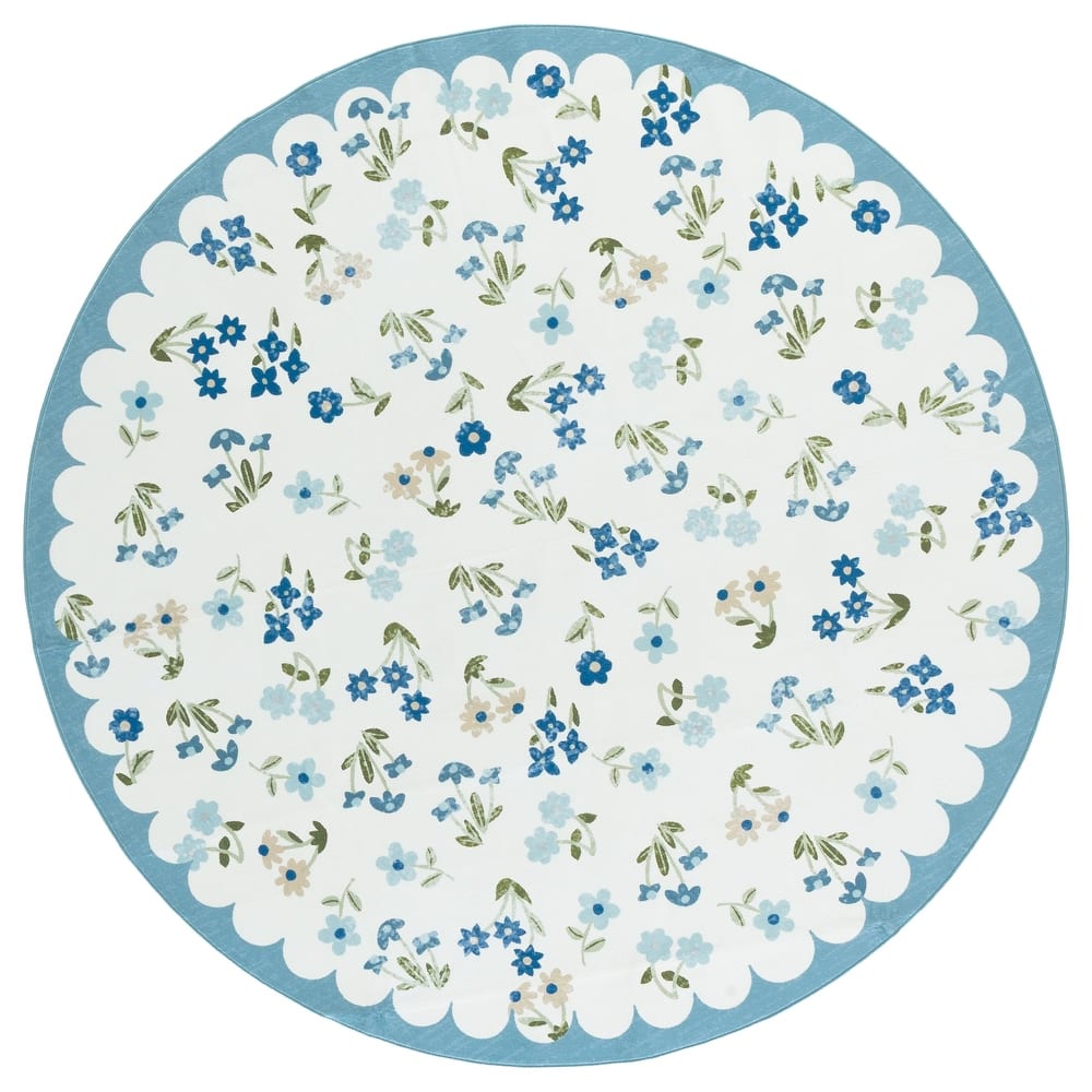 Martha Stewart Deshka Machine Washable & Slip Resistant Rug
