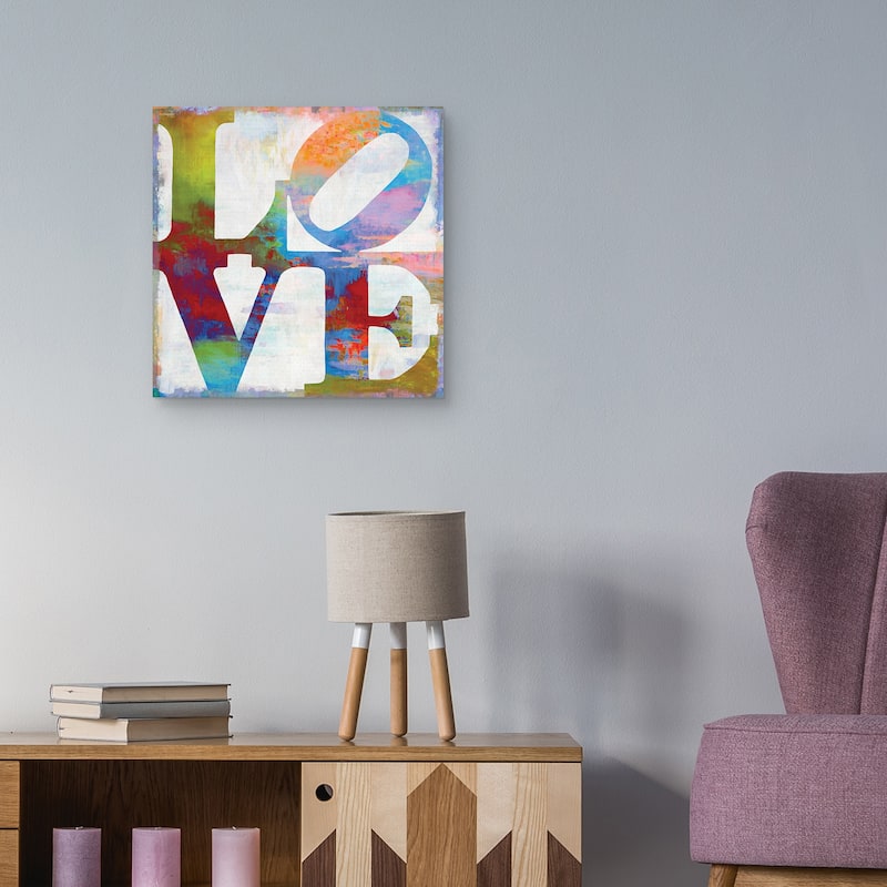 Love in Color by Jamie MacDowell Canvas Art Print