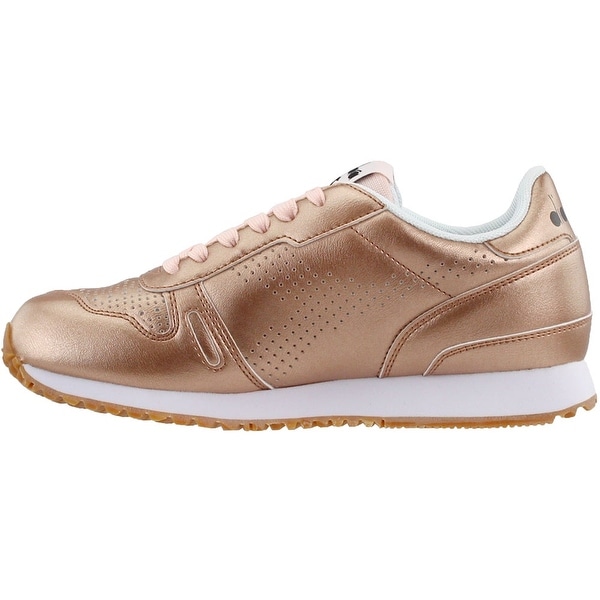 metallic casual shoes