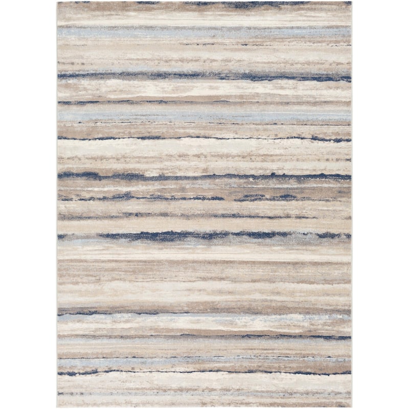 Livabliss Roma Modern Striped Area Rug