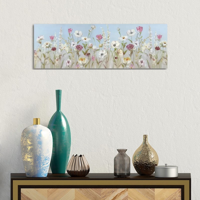 iCanvas "Spring Blooms" by Sally Swatland Canvas Print - 12x36x1.5