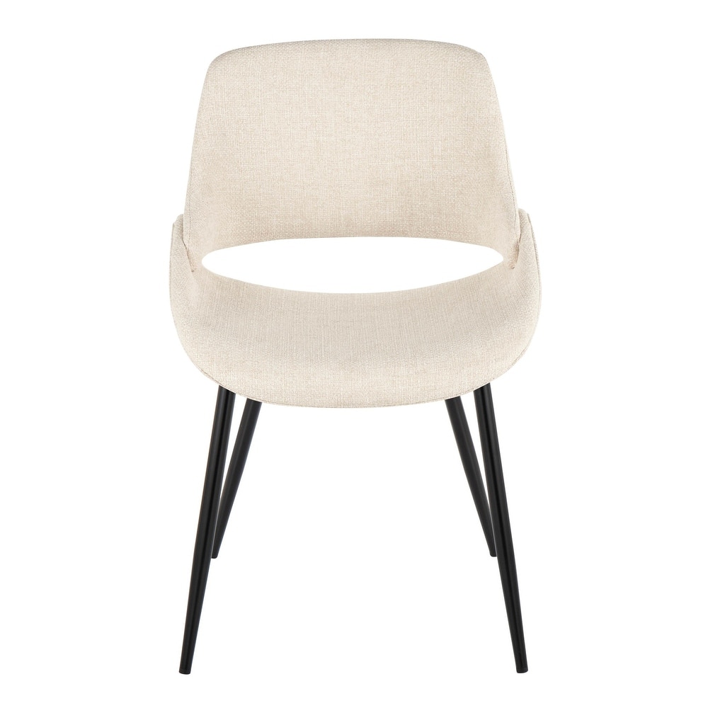 Carson Carrington Svellingen Dining Chair with Tapered Metal Legs (Set of 2)