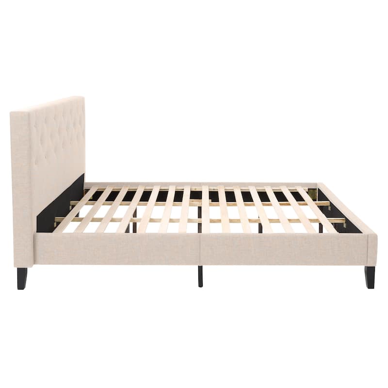 Nova Ridge Tufted Upholstered Bed, King