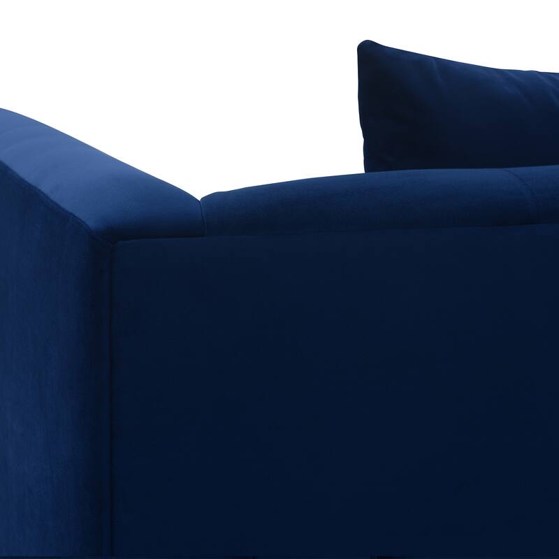 Everest Velvet Upholstered Sofa Accent Chair