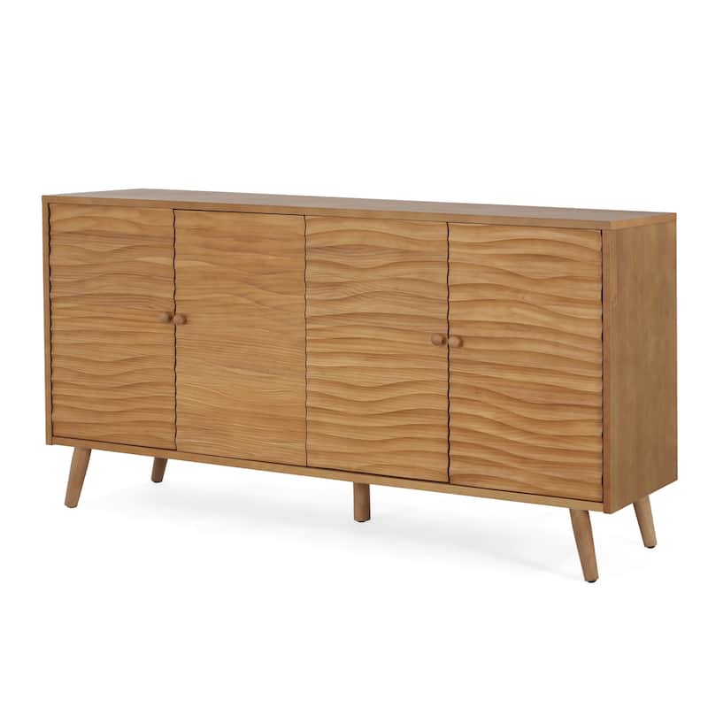 Christopher Knight Home - Simon Elegant and Functional Sideboard Buffet Cabinet for Any Space
