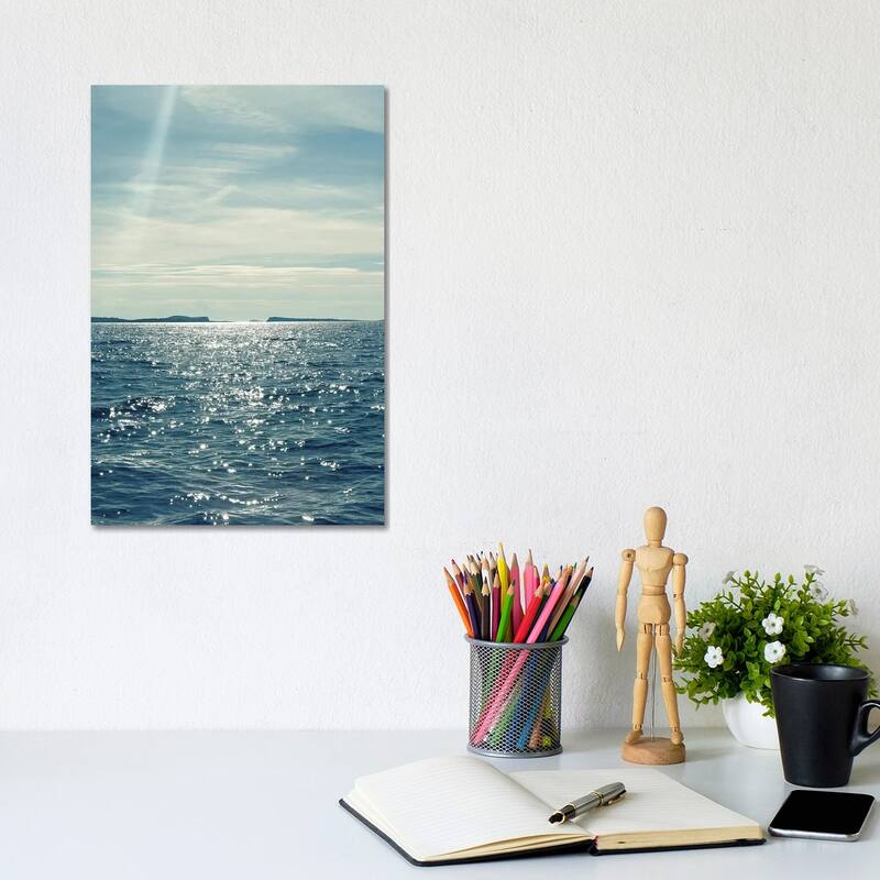 iCanvas "North Eastern Coastal I" by Sarah Gardner Canvas Print - 12x8x0.75