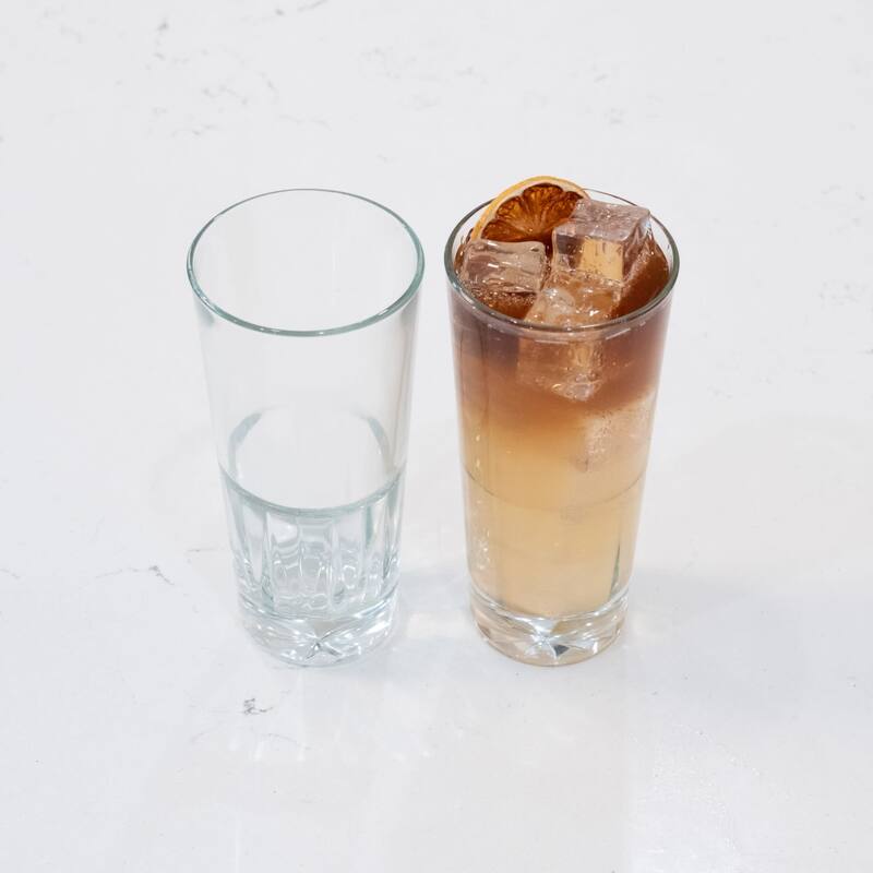 Libbey Bellevue Stackable Drinking Glass, 12.5 ounce, Set of 4 - Set of 4