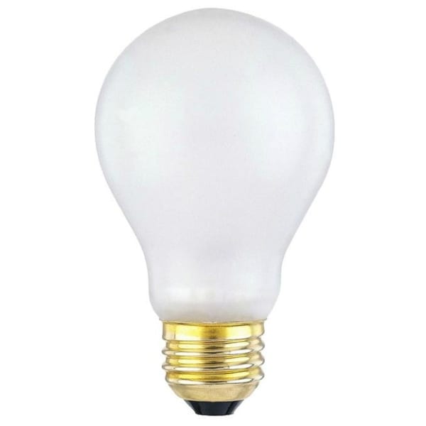 A19 E26 BASE Frosted Shatter Proof Appliance Bulb 60W 130V
