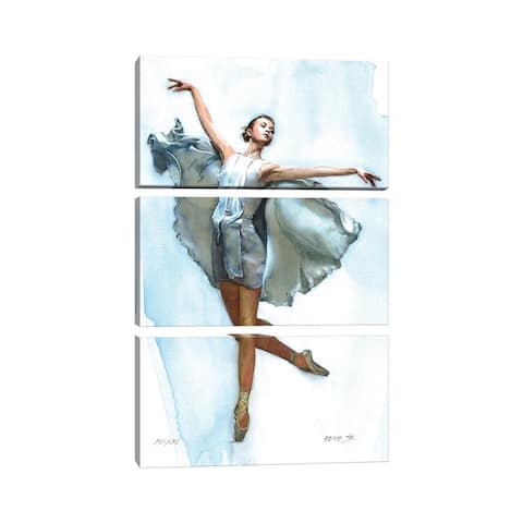 iCanvas "Ballet Dancer XCXI" by REME Jr 3-Piece Canvas Wall Art Set