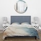 preview thumbnail 3 of 4, Modern Blue And Beige Sand Aerial View V - Coastal Beach Sand Bedding Cover Set - Nautical & Coastal Bed Sets With Shams