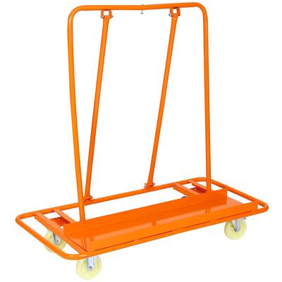 Drywall Sheet Cart & Panel Dolly, 1600lbs Capacity, Casters with Brake - 47"Lx23.5"Wx48"H
