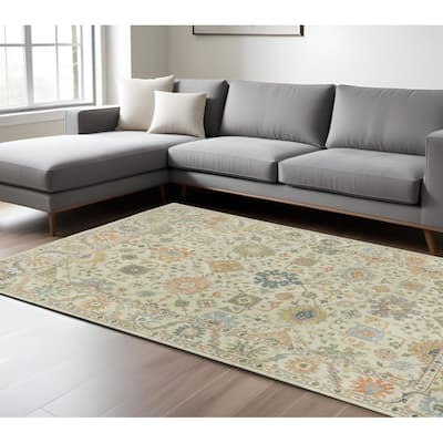 HomeRootsOriental Traditional Rectangle Area Rug