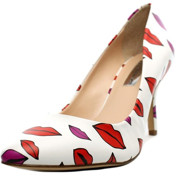 INC International Concepts Zitah Pointed Toe Leather Heels