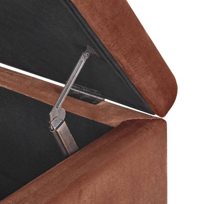 Versatile Sturdy Ottoman with Spacious Hidden Compartment for Home