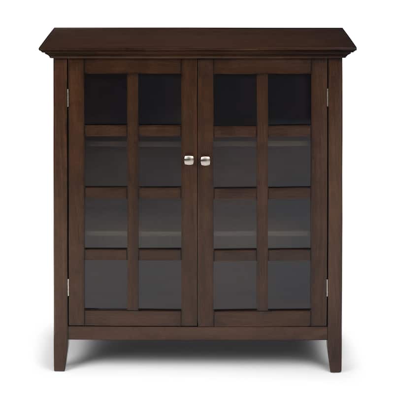 WYNDENHALL Normandy 39-in. Solid Wood Storage Cabinet - 39"w x 17"d x 42.2"h