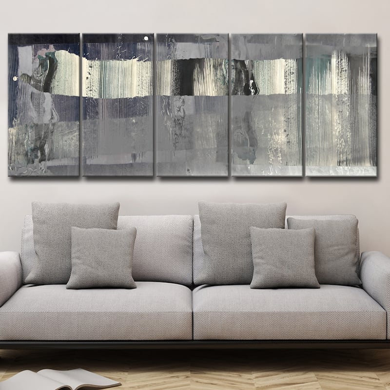 Inkd XLIII' 5-Piece Wrapped Canvas Wall Art Set