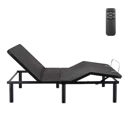 Adjustable Metal Bed Frame with Wireless Remote – Value Sleep Upgrade with Head & Foot Tilt, Low Profile Design