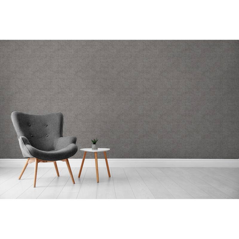 Cosy Texture Charcoal Wallpaper