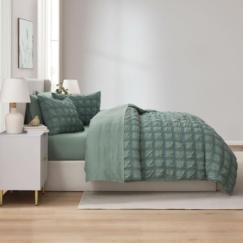 Empyrean Modern Comforter Seer Sucker