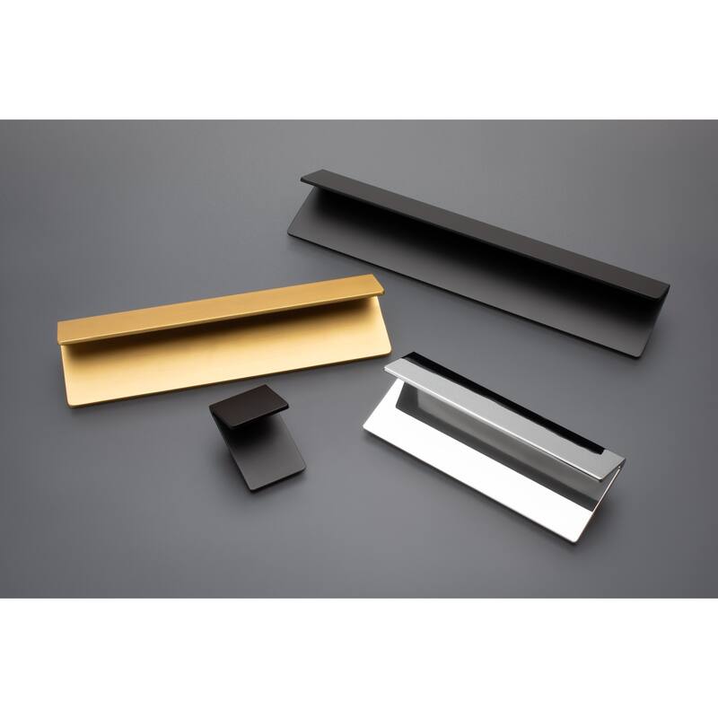 Sietto K-2006 Fold 3/4" Center to Center Finger Cabinet Pull