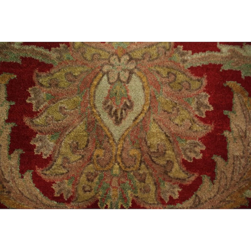 Hand Knotted Oriental 100% Wool Carpet Traditional All-Over Black Heriz (serapi) Area Rug - 9' 10'' X 8' 0''