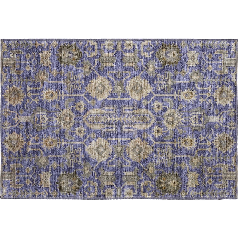 Premium Washable Super Soft Traditional Global Mayfield Rug