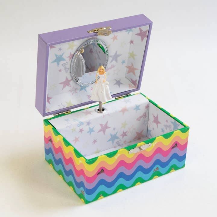 Barbie Rainbow Musical Ballerina Jewelry Box by Mele and Co - N/A