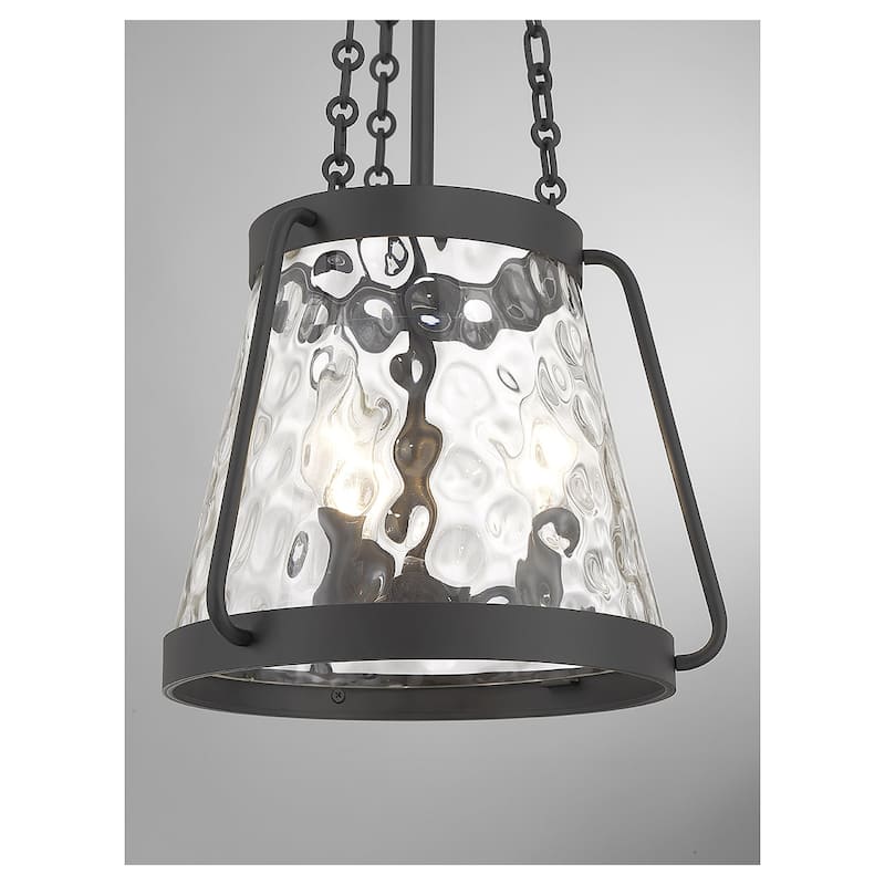 Savoy House Tuscan Three Light Down Lighting Foyer Pendant from the