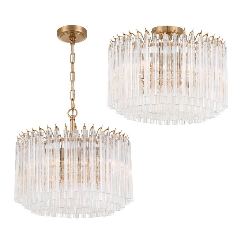 Crystorama Lighting Group LOF-5005 Lofton 5 Light 18" Wide Pendant /