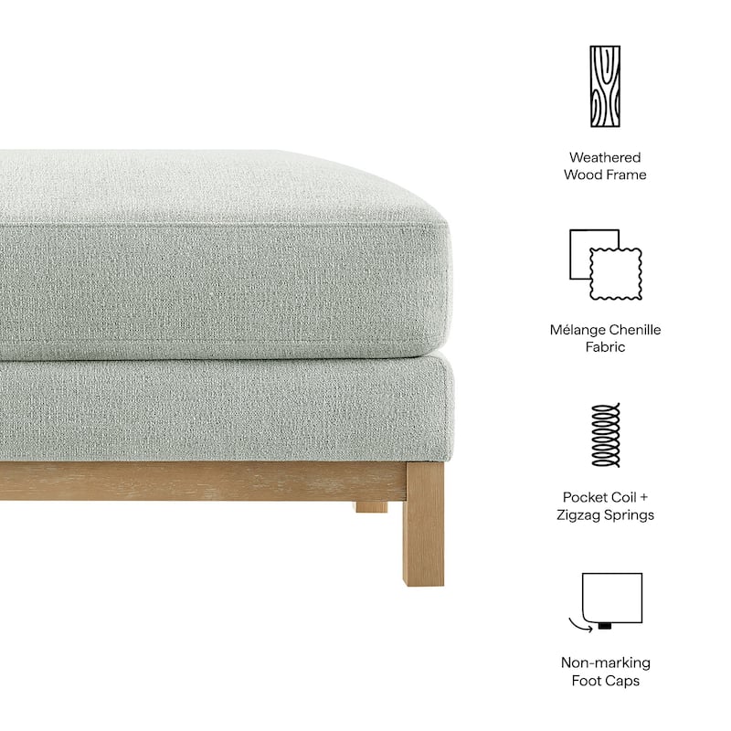 Roscoe Upholstered Ottoman