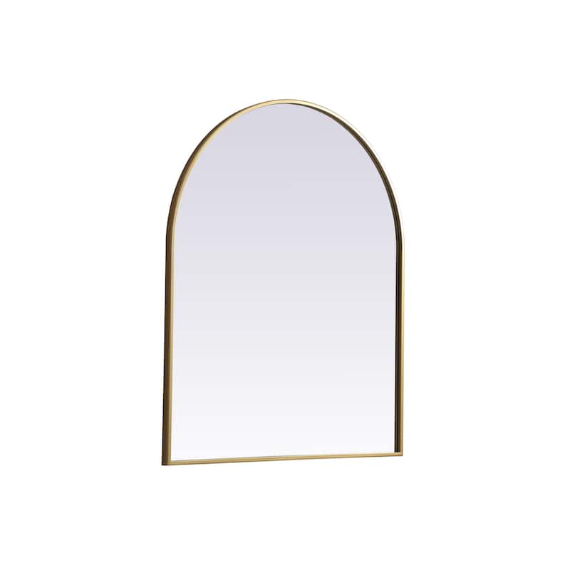 Elegant Lighting MR1A3036 Ayra 30" W x 36" H Modern Arched Bathroom
