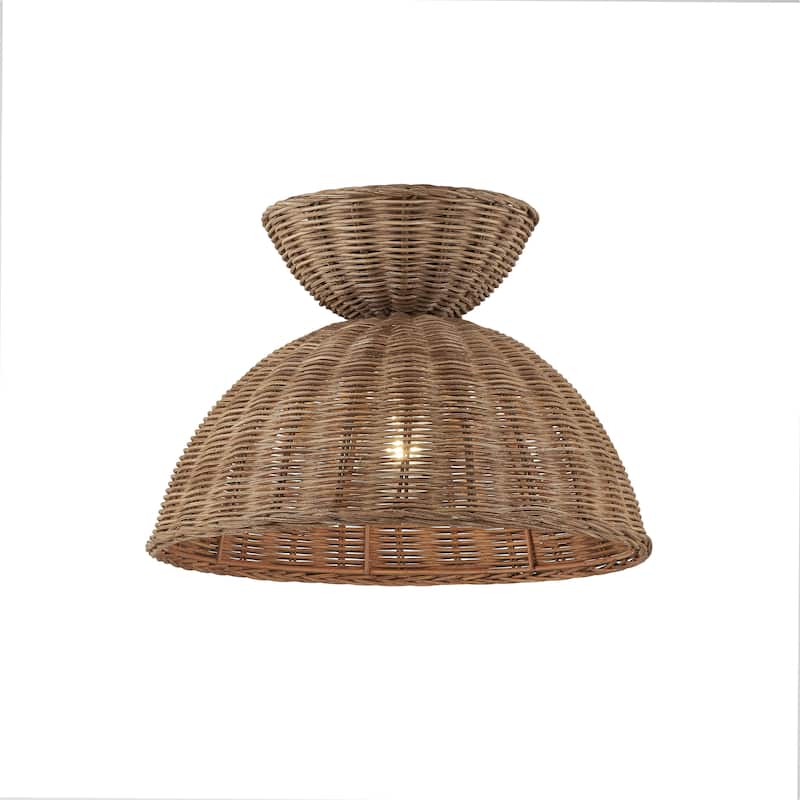 Willa Semi-Flush/Convertible Light, Natural