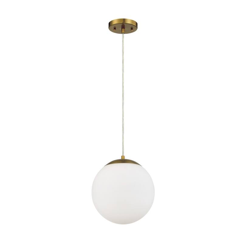 Craftmade 56891-WG Gaze 10" Wide Mini Pendant with Frosted Glass Shade